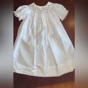 Petit Ami 24m White Smocked Baby Dress